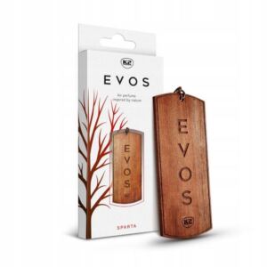 K2 Zawieszka do Samochodu Auta Zapachowa Drewniana EVOS Sparta V031