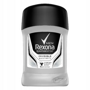 Rexona Men Invisible Black&White Dezodorant Męski w Sztyfcie 50 ml