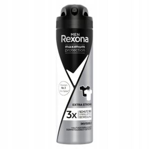 Rexona Men Invisible Antyperspirant w Sprayu dla Mężczyzn bez plam 150ml