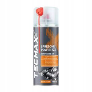 TECMAXX Sprężone powietrze do czyszczenia 400ml + słomka
