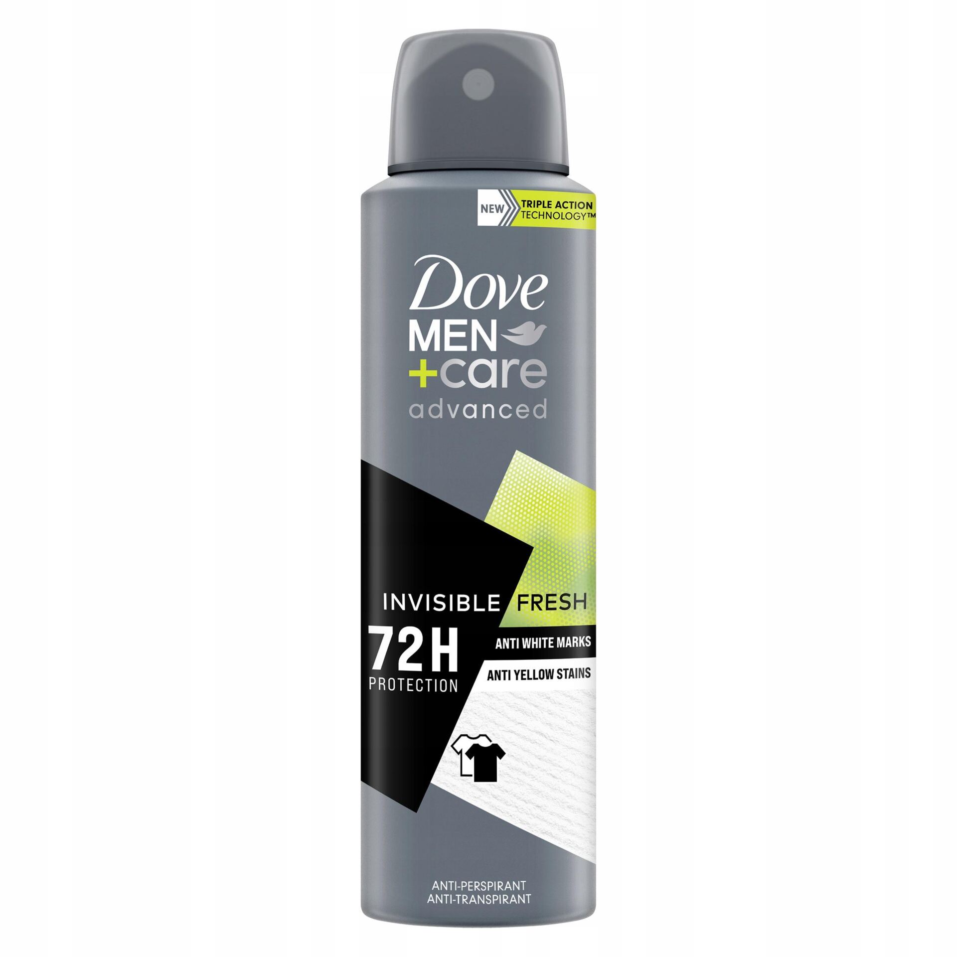 Dove Men + Care Antyperspirant dla Mężczyzn w Sprayu Invisible Fresh 150
