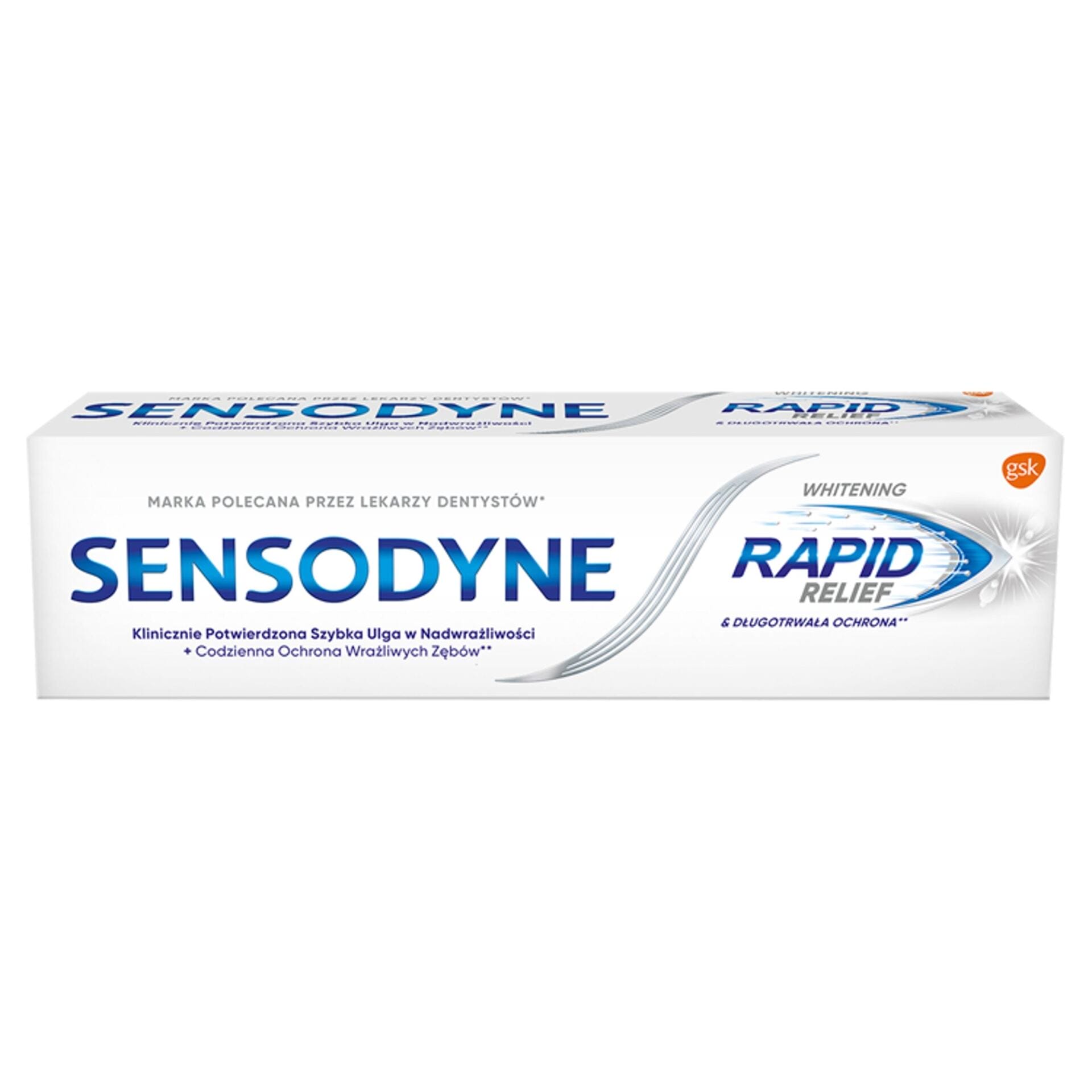 SENSODYNE Pasta do zębów Ultraszybka Ulga Whitening 75ml - obrazek 3