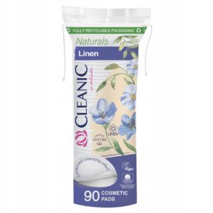 Cleanic Naturals Linen Płatki kosmetyczne 90 sztuk