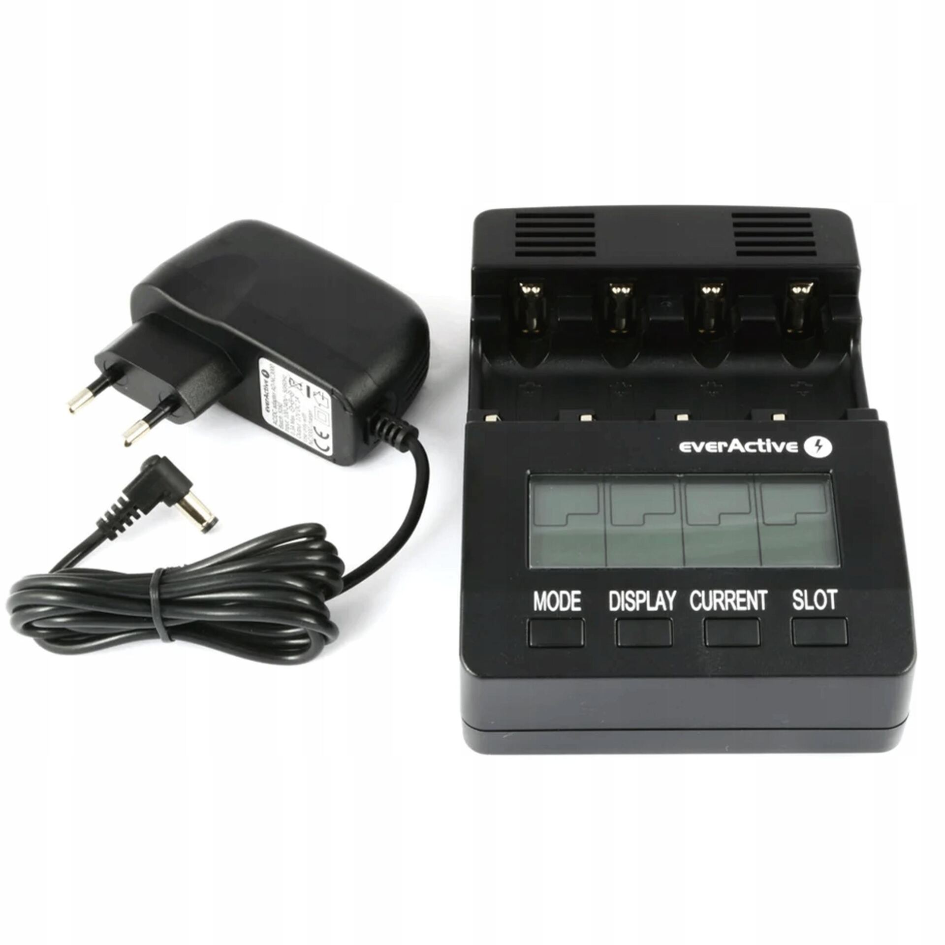 EverActive Ładowarka do akumulatorów AA AAA z wyświetlaczem NC-3000 - obrazek 6