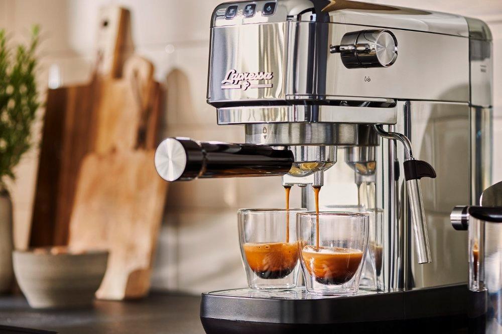 Tchibo LaPressa Ekspres Kolbowy Ciśnieniowy Kolba Srebrny - obrazek 12