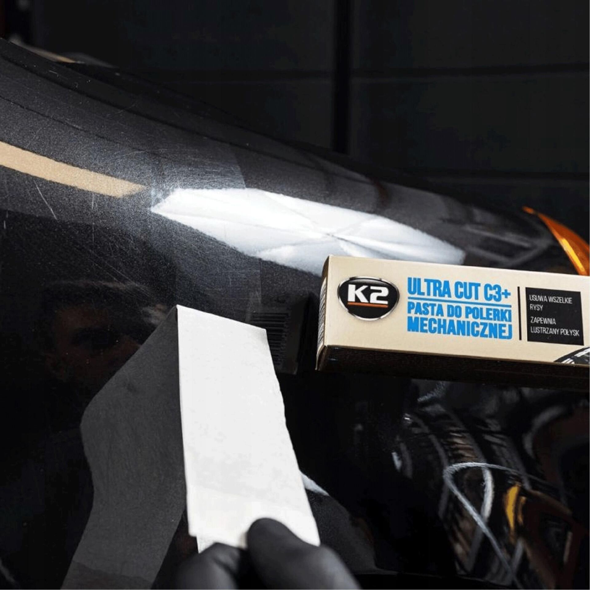 K2 ULTRA CUT Pasta Polerska do Usuwania RYS i Polerowania Pasta do Polerki - obrazek 5