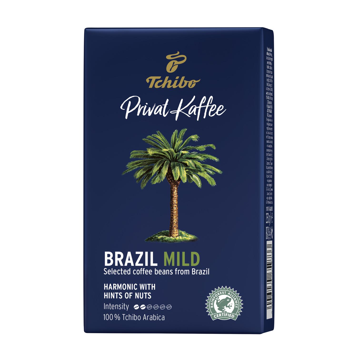 Tchibo Privat Kaffee Brazil Mild Kawa mielona 250 g Arabika - obrazek 15