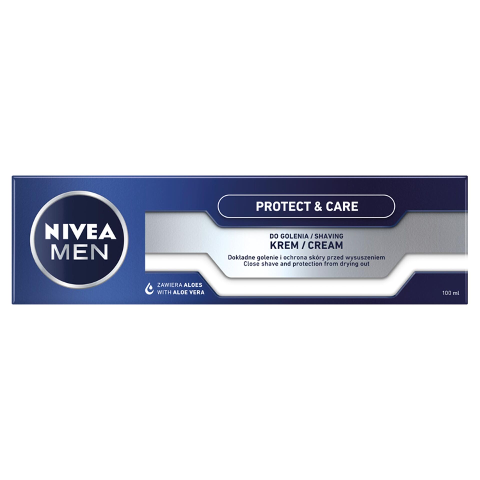 NIVEA MEN Krem do golenia Protect&Care 100ml - obrazek 6