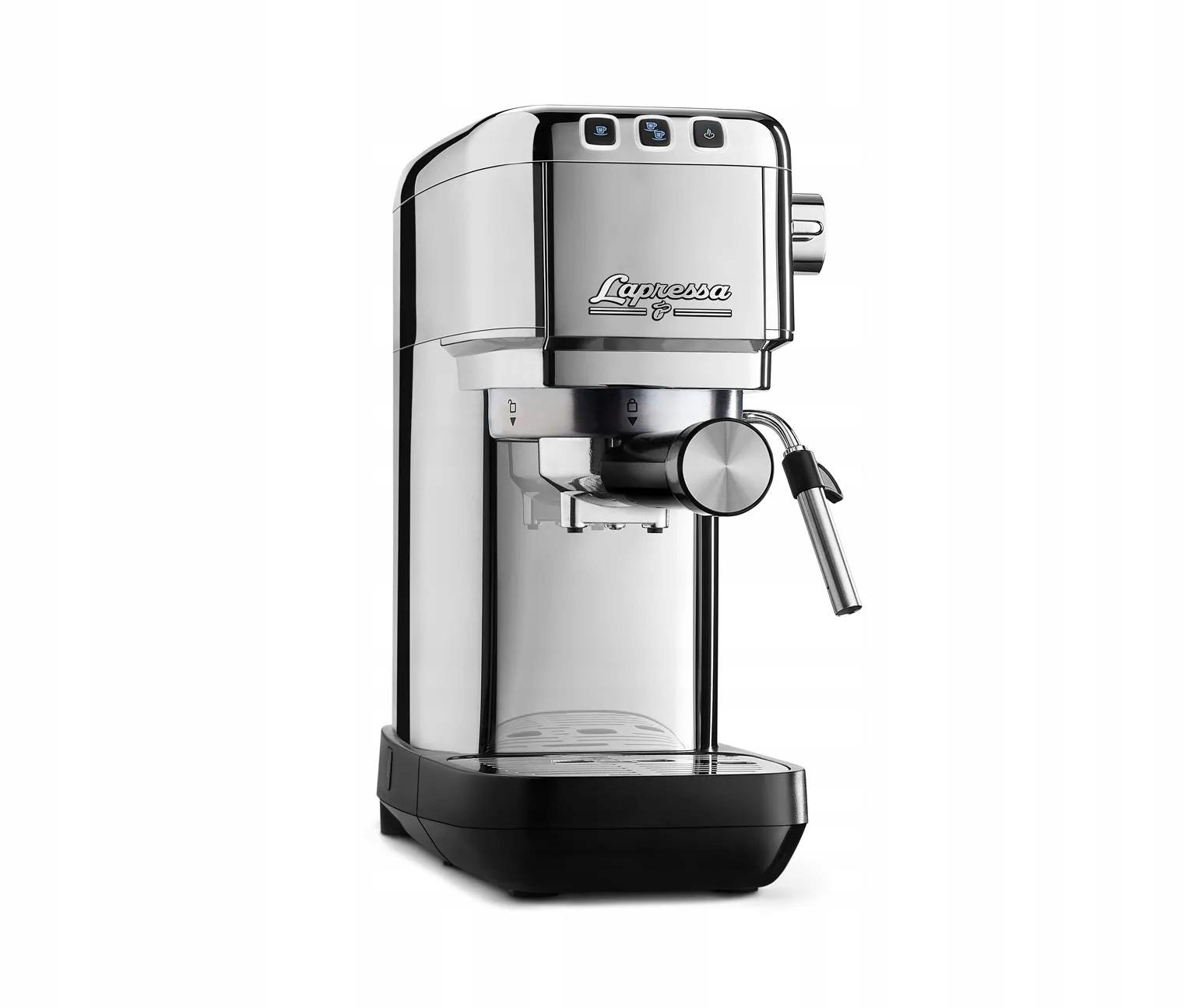 Tchibo LaPressa Ekspres Kolbowy Ciśnieniowy Kolba Srebrny - obrazek 8