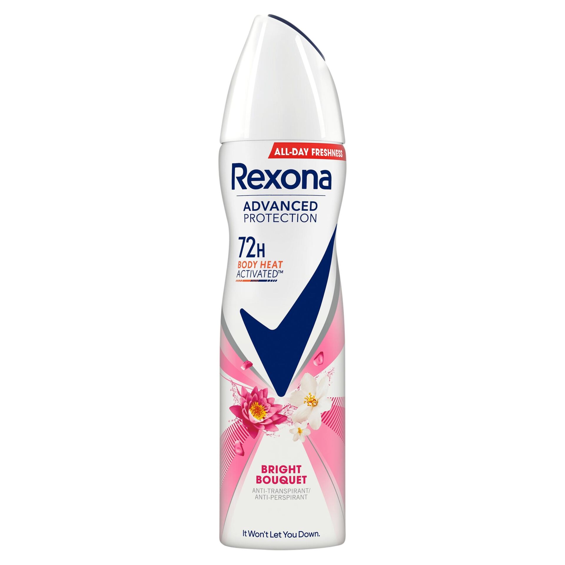 Rexona Advanced Protection Bright Bouquet Dezodorant damski w sprayu 150 ml - obrazek 2