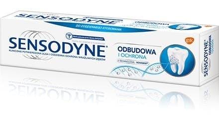 Sensodyne Pasta do zębów Odbudowa i Ochrona miętowa ochrona szkliwa 75ml - obrazek 5