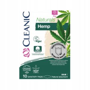 CLEANIC Podpaski Higieniczne Naturals Organic 10s