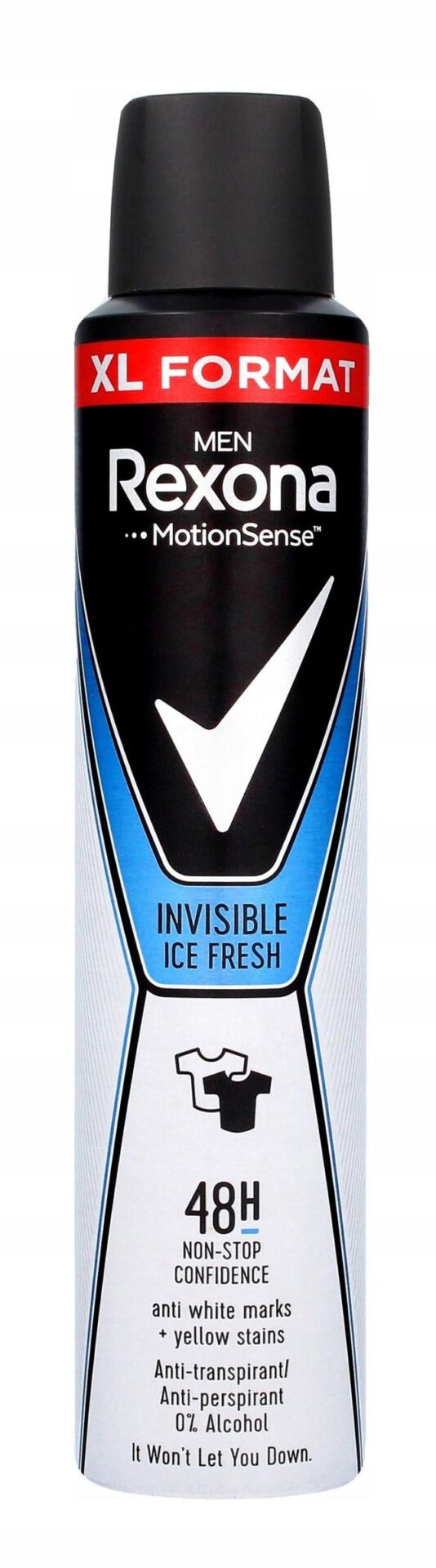 Rexona Men Invisible Ice Fresh MotionSense Antyperspirant w Sprayu 200ml - obrazek 5