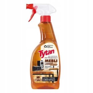 TYTAN ŚRODEK DO CZYSZCZENIA PIELĘGNACJI MEBLI DREWNA 500G