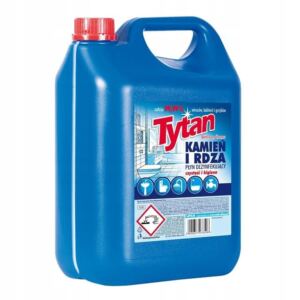 TYTAN Kamień i Rdza Płyn do Mycia Łazienki Dezynfekujący na Osady 5 kg