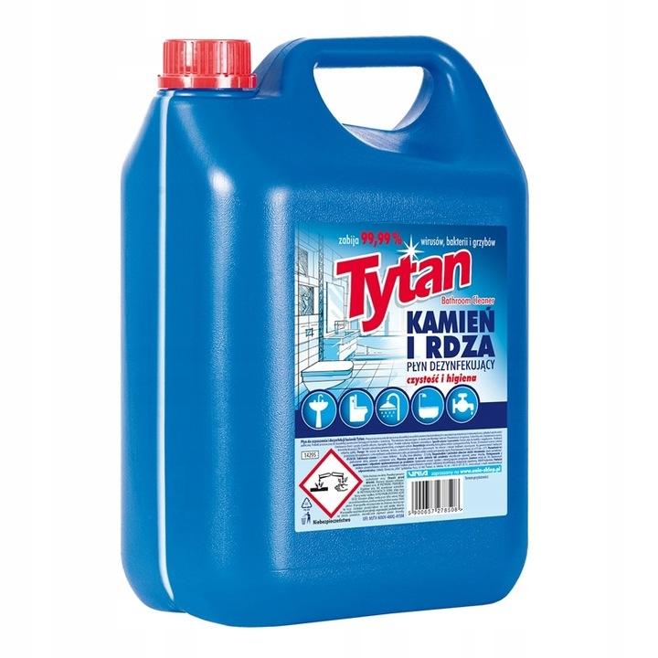 TYTAN Kamień i Rdza Płyn do Mycia Łazienki Dezynfekujący na Osady 5 kg