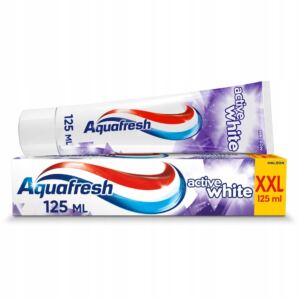 Aquafresh Active White wybielająca pasta do zębów 125ml XXL