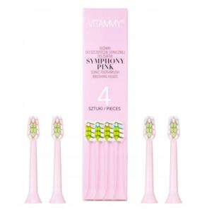 Końcówki do szczoteczki Sonicznej VITAMMY Symphony 4 sztuki pink