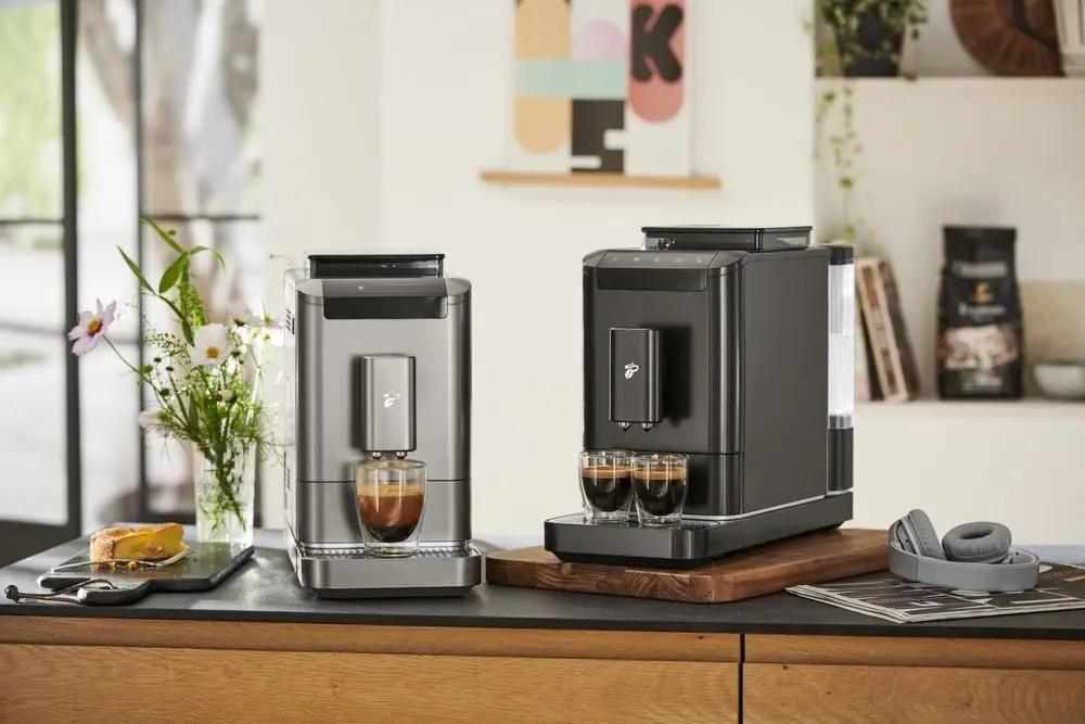 Tchibo Esperto 2 Caffe Titanium Silver Ekspres Ciśnieniowy Do Kawy - obrazek 14