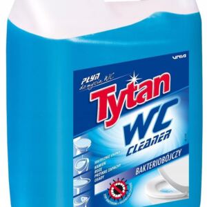Tytan P艂yn do Mycia Toalety WC Bakteriob贸jczy Niebieski 5kg Zapas