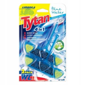 Tytan Zawieszka 4W1 Barwiąca Wodę Blue Water Limonka 2x40g