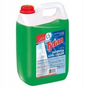 TYTAN SKUTECZNY PŁYN DO MYCIA SZYB LUSTER NANO 5kg