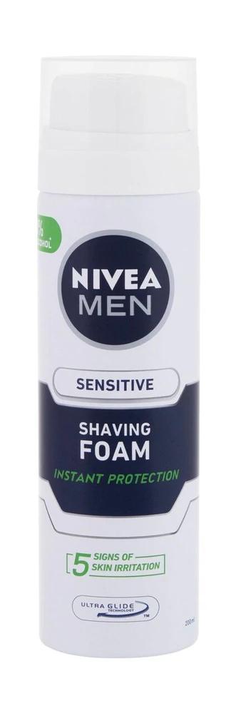 NIVEA Men Łagodząca pianka do golenia Sensitive 200 ml - obrazek 8