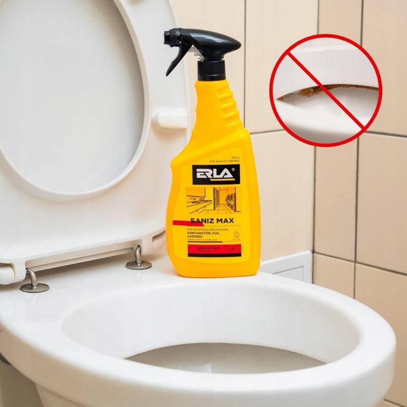 ERLA SANIZ MAX 750ml Silny odkamieniacz do gruntownego czyszczenia - obrazek 12