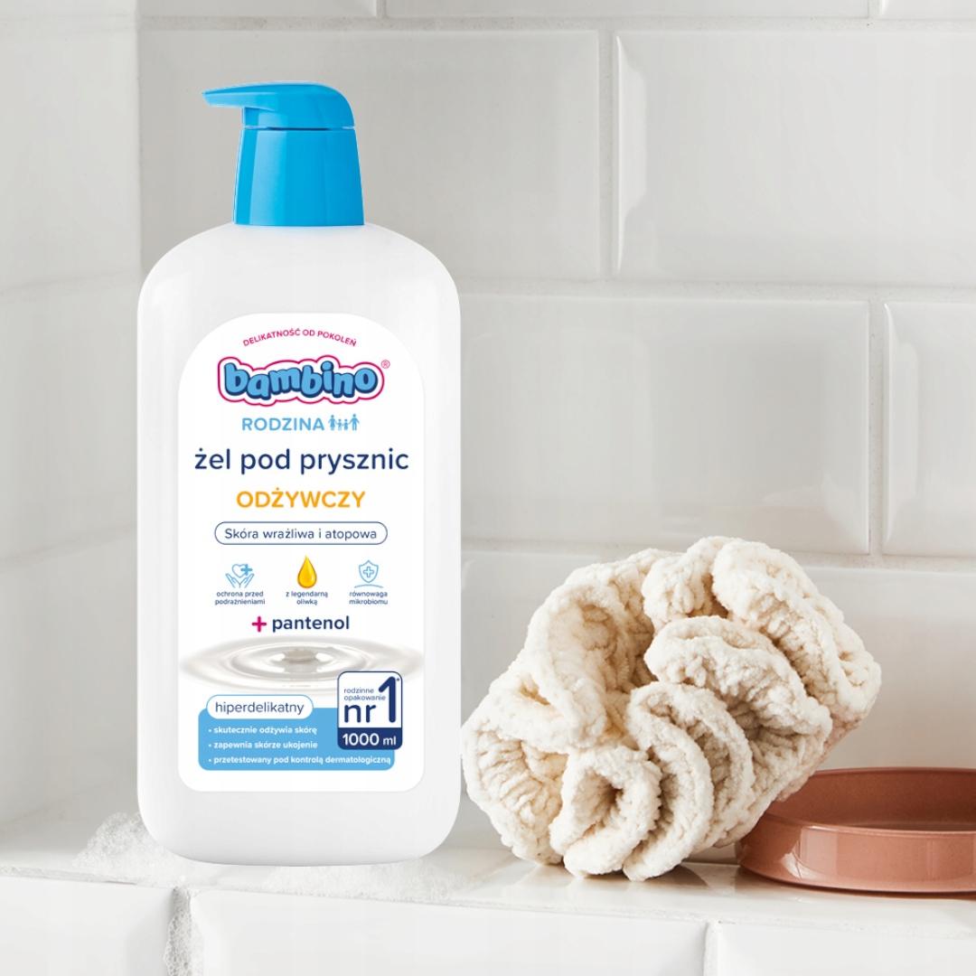 BAMBINO Rodzina Żel pod prysznic odżywczy, 1000 ml - obrazek 6