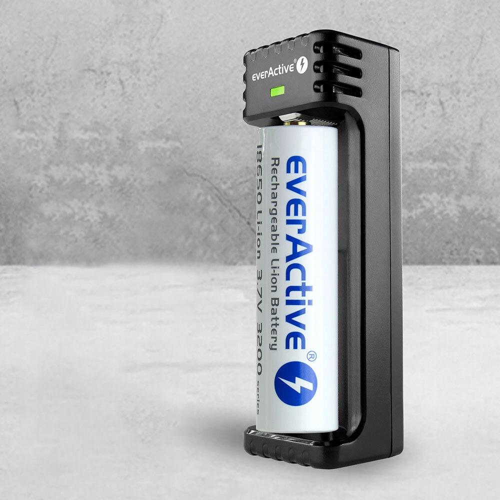 EverActive LC-100 ładowarka Li-ion 18650 21700 USB - obrazek 4
