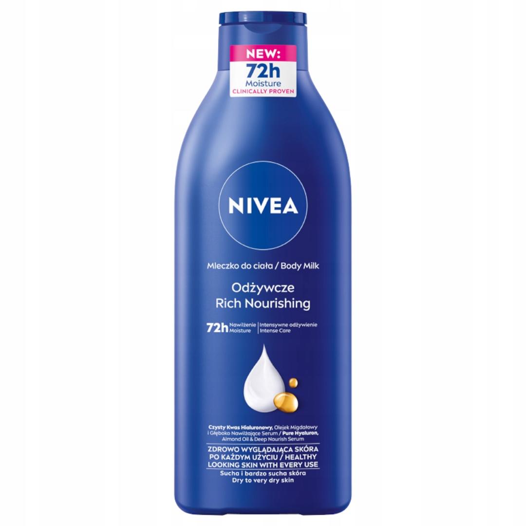 NIVEA Mleczko Odżywcze do ciała 400ml BODY