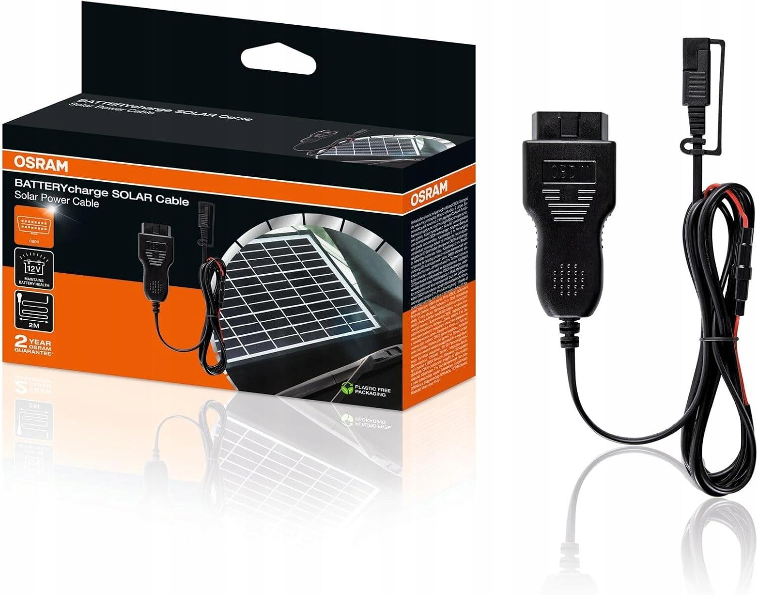 OSRAM Przewody ładowarki solarnej przeznaczone do podtrzymywania napięcia