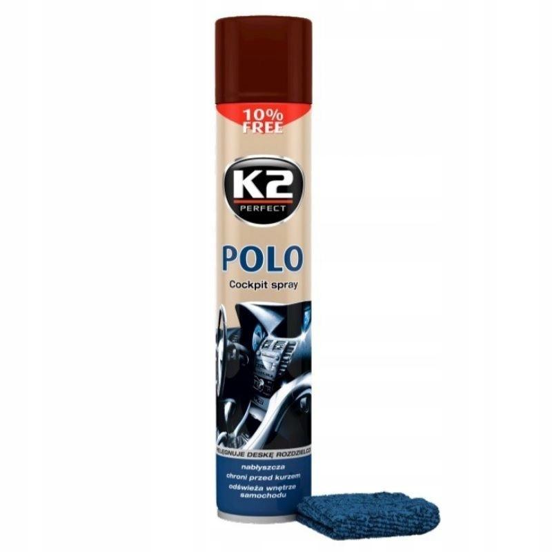 K2 Polo K407CO0 Spray do Pielęgnacji Deski Rozdzielczej Zapach COLA 750 ml - obrazek 6