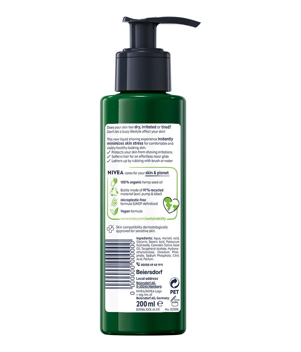 NIVEA MEN SENSITIVE PRO Ultra-Łagodzący Płynny Krem do golenia, 200 ml - obrazek 6