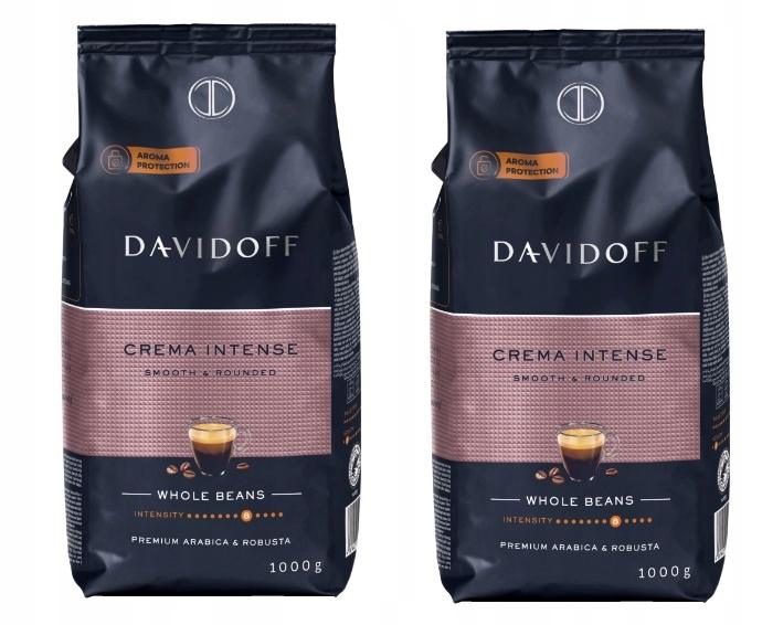 Davidoff Cafe Crema Intense 1 kg Kawa Ziarnista Arabika Robusta - obrazek 11
