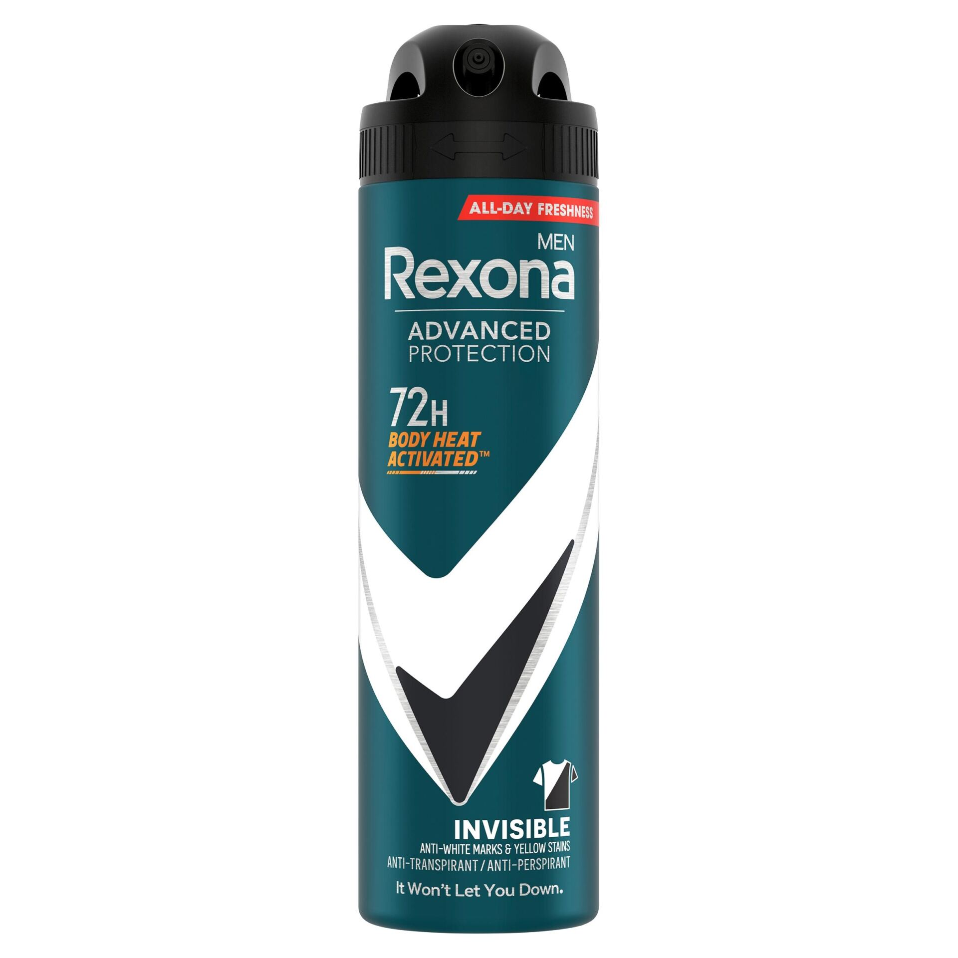 Rexona Men Advanced Protection Invisible Antyperspirant w aerozolu 150 ml - obrazek 2