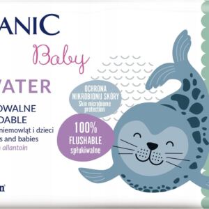 Cleanic Eco Pure Baby Chusteczki nawilżane dla dzieci 99% wody