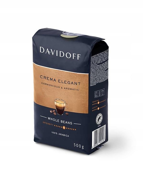 Davidoff Cafe Crema Elegant 500 g Kawa Ziarnista Arabika - obrazek 4