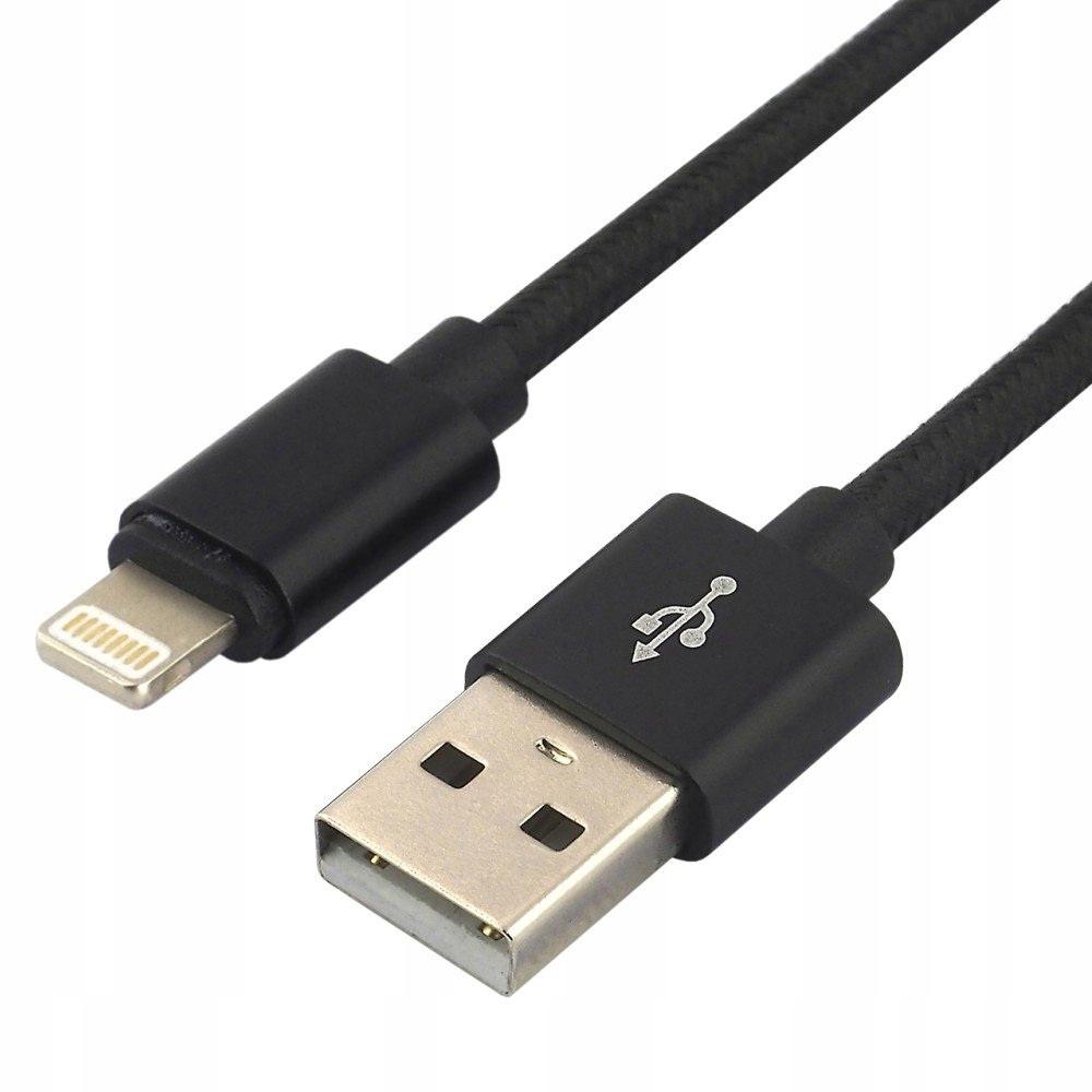 EverActive Kabel USB - iPhone Lightning 1m do ładowania 2,4A - obrazek 4