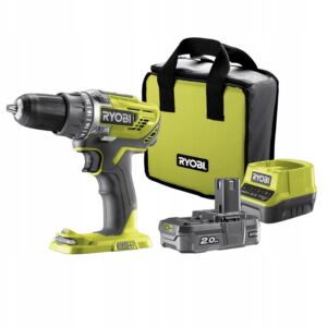 RYOBI WIERTARKO-WKRĘTARKA 18V 50NM ONE+ R18DD3 2Ah TORBA R18DD3-120S