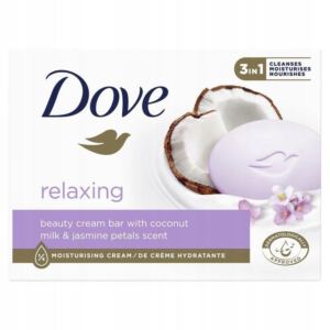 Dove Coconut Milk&Jasmine Relaksujące Mydło Kremowa Kostka Myjąca 90g