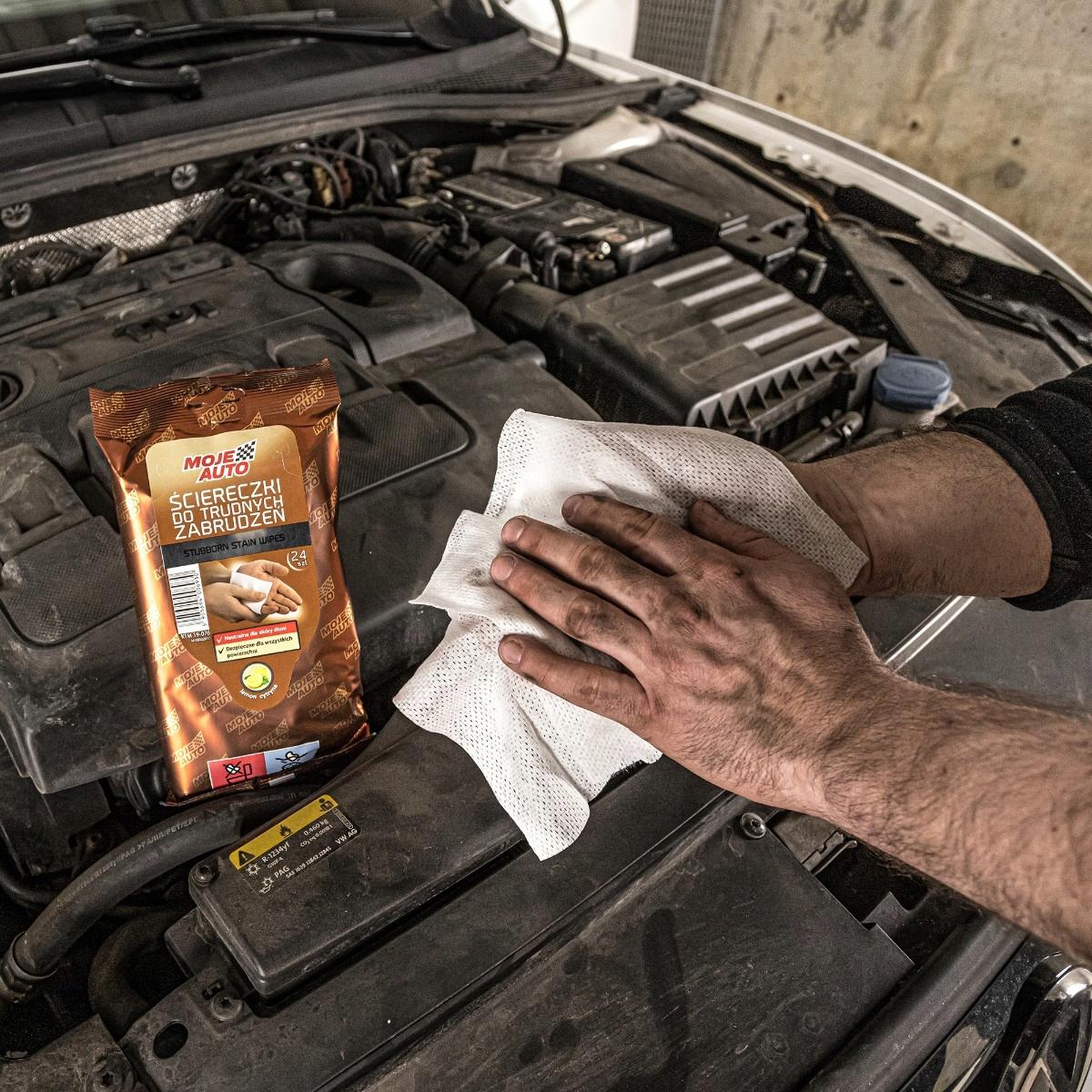 MOJE AUTO Ściereczki do Trudnych Zabrudzeń 24 sztuki - obrazek 4