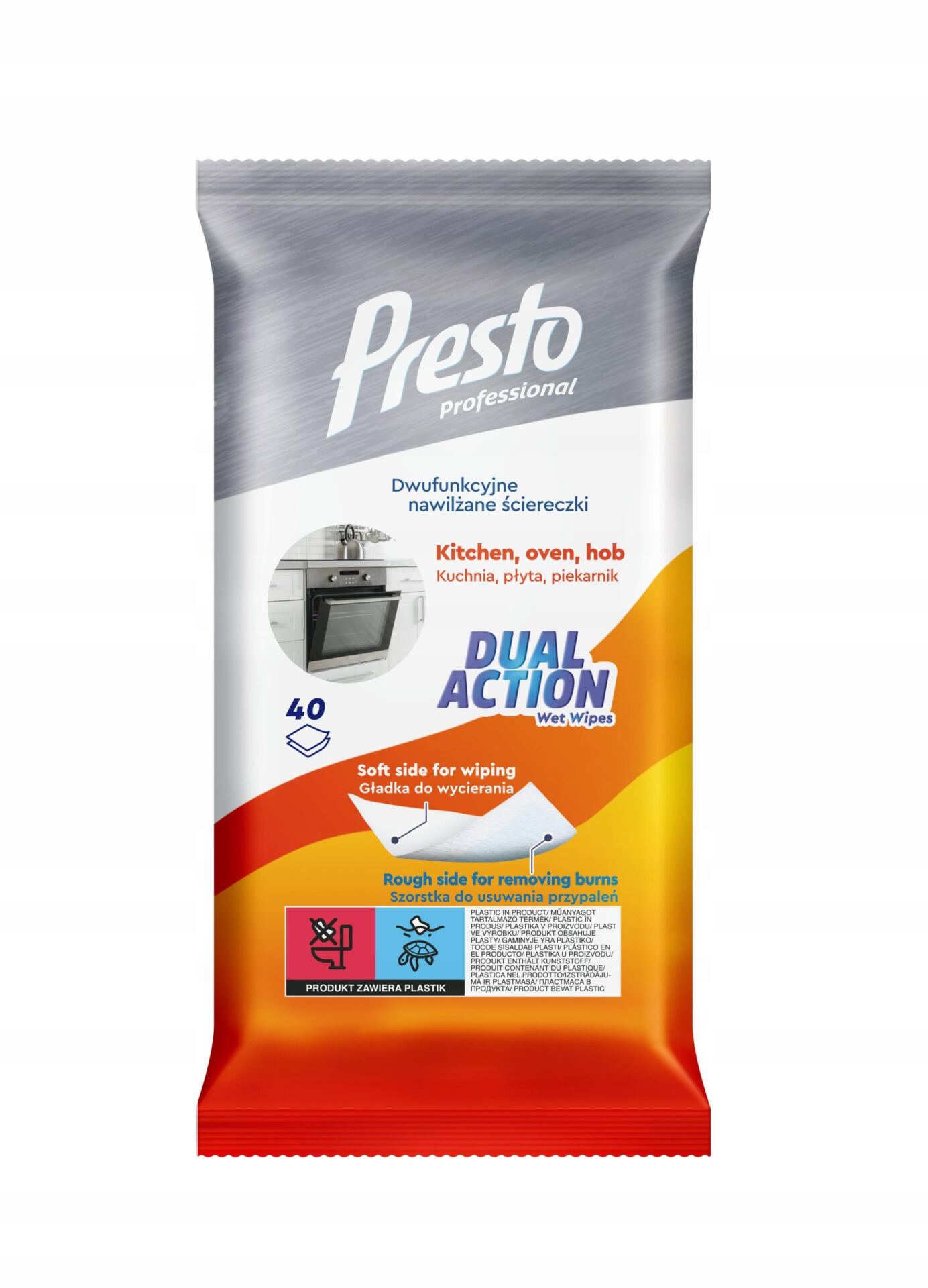 Presto Ściereczki Kuchnia płyta piekarnik 40 sztuk