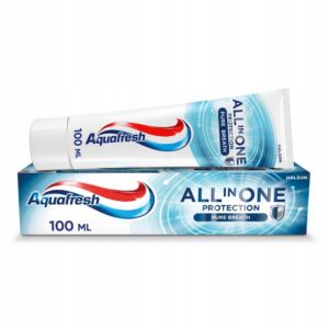 Aquafresh Pure Breath All in One Pasta do zębów z fluorkiem 100 ml