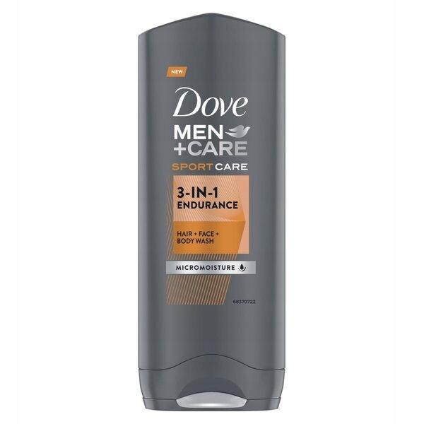 Dove Men Care Endurance Nawilżający Żel Pod Prysznic dla Mężczyzn 3w1 250ml - obrazek 2