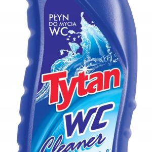 Tytan MAX P艂yn do Mycia Toalety WC Bakteriob贸jczy Niebieski 1,2kg