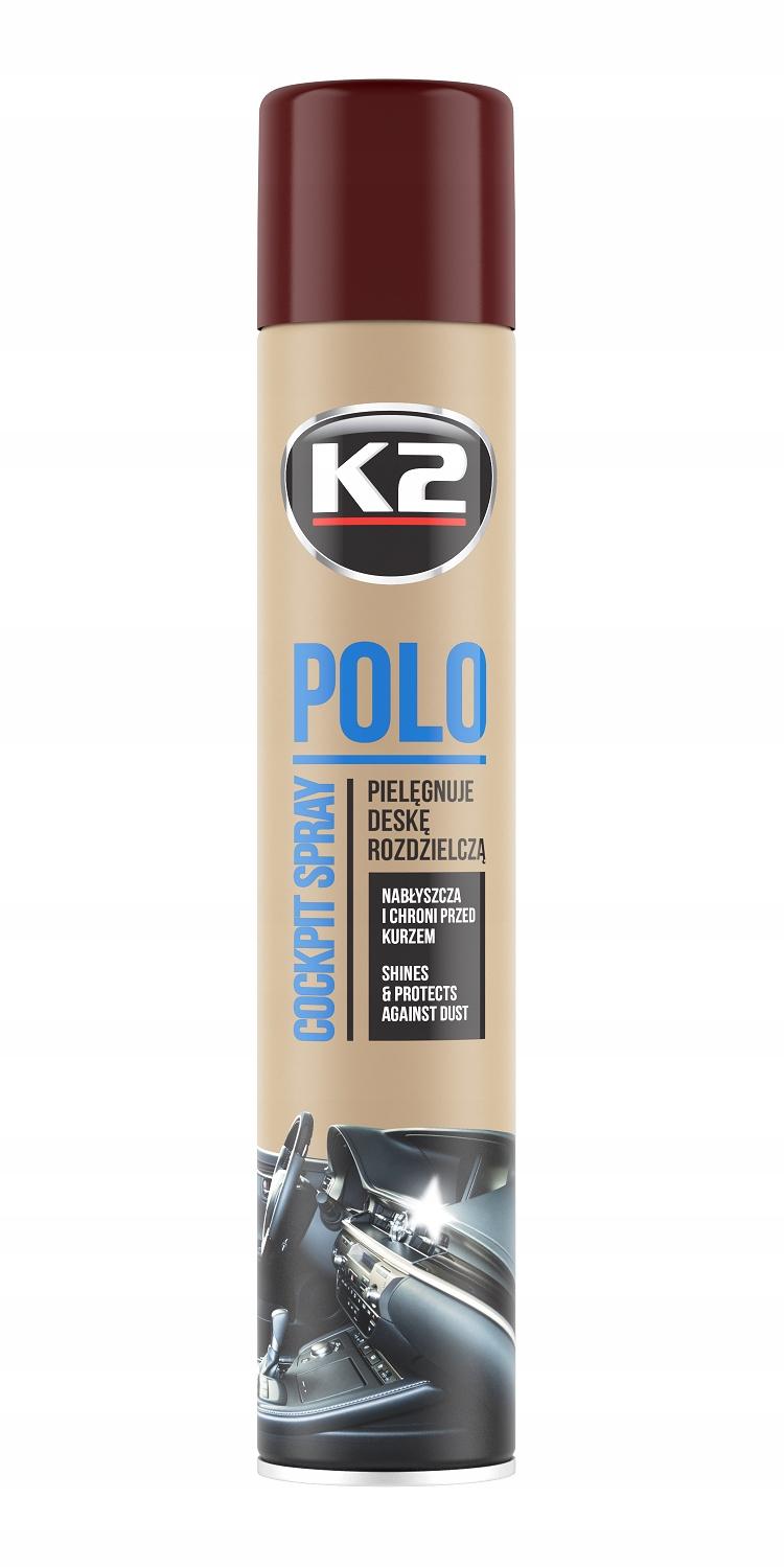 K2 Polo K407CO0 Spray do Pielęgnacji Deski Rozdzielczej Zapach COLA 750 ml - obrazek 7