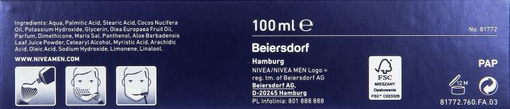 NIVEA MEN Krem do golenia Protect&Care 100ml - obrazek 9