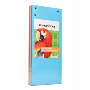 Emerson Przekładki kartonowe 1/3 A4 100 sztuk mix
