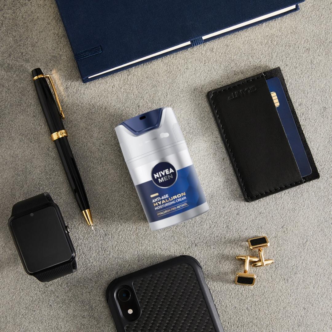 NIVEA MEN KREM PRZECIWZMARSZCZKOWY HYALURON 50 ML - obrazek 14